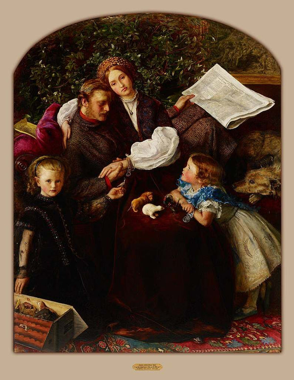 Peace Concluded Painting by John Everett Millais