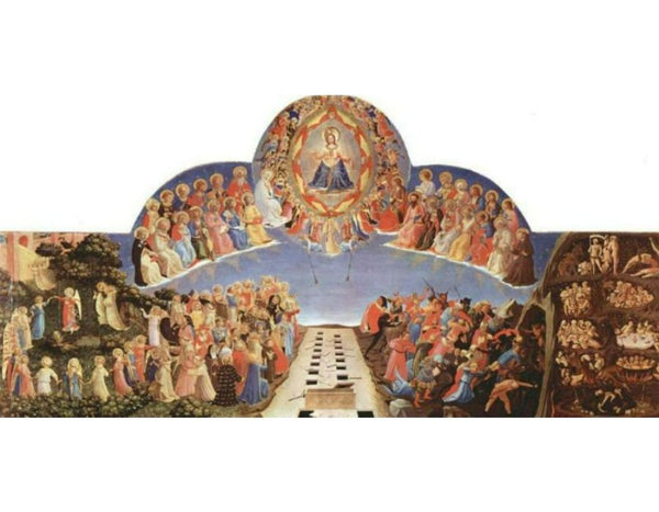 The youngest court Painting by Fra Angelico