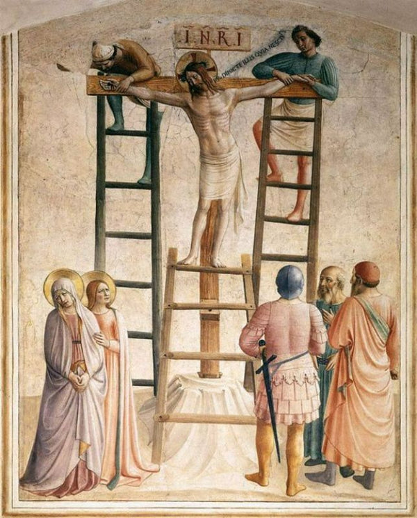 Christ Being Nailed to the Cross