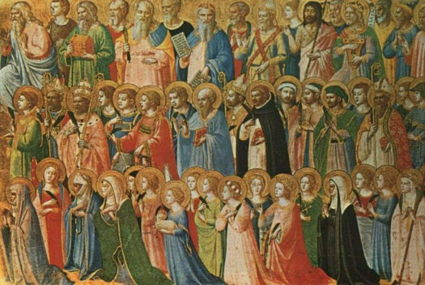 Predella of the San Domenico Altarpiece (detail) Painting by Fra Angelico