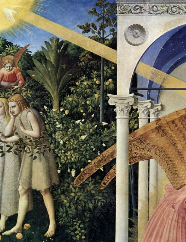 The Annunciation (detail)