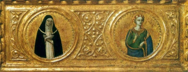 Predella of the St Peter Martyr Altarpiece (detail) 3 Painting by Fra Angelico