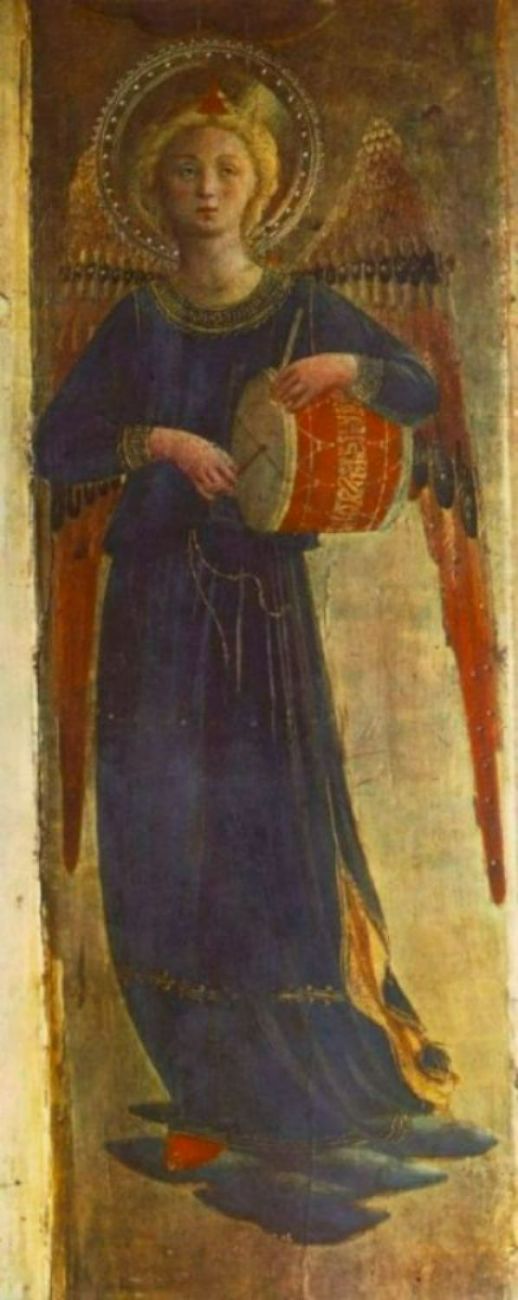 Angel (detail from the Linaioli Tabernacle)