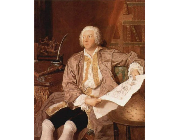 Portrait of the Swedish ambassador C. G. Ticino 
