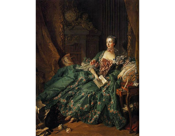 Portrait of Marquise de Pompadour 1756 