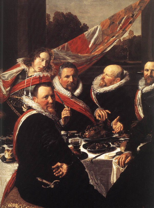 Banquet of the Officers of the St George Civic Guard (detail) 1616 