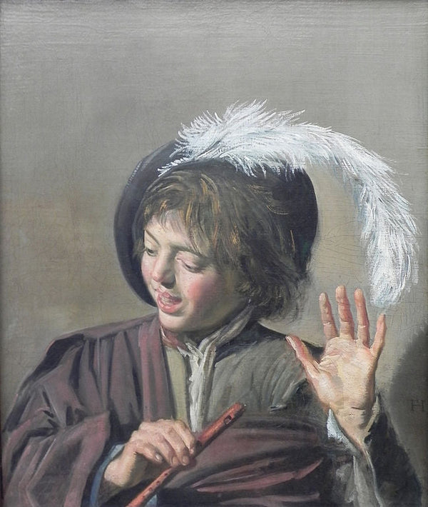 Singing Boy with a Flute 1623-25
