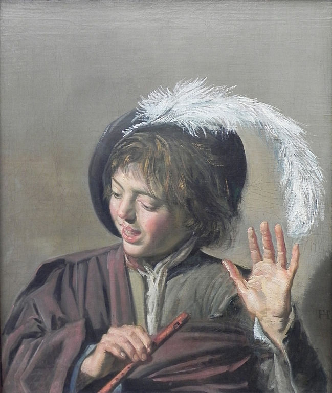 Singing Boy with a Flute 1623-25