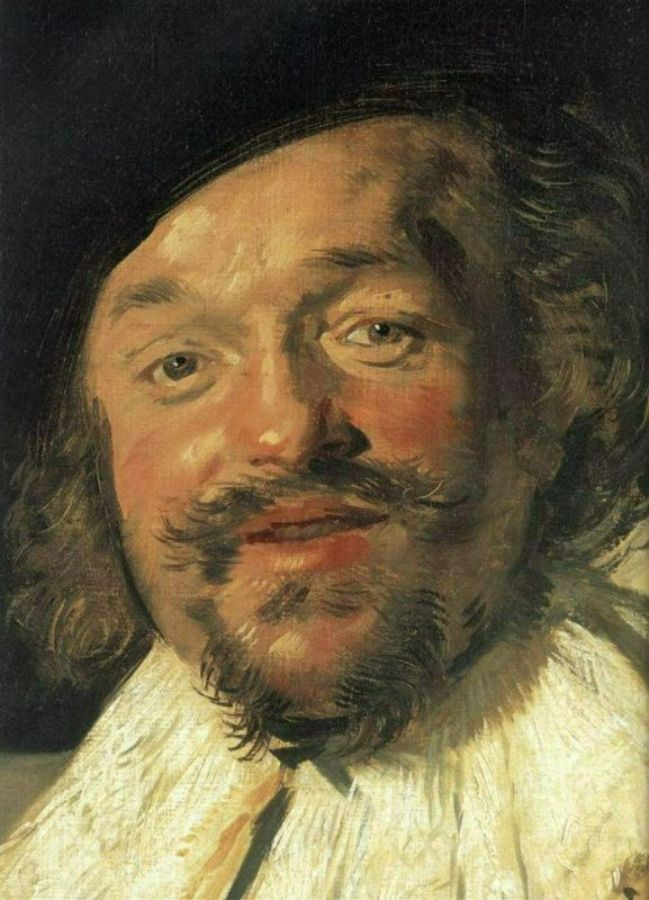 The Merry Drinker (detail) 1628-30