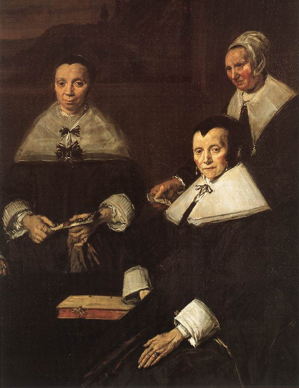 Regentesses of the Old Men's Almshouse (detai 2) 1664