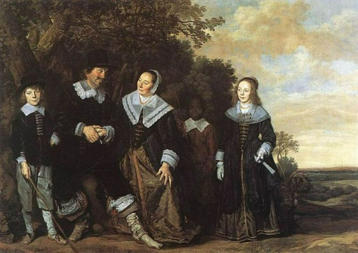 Family Group in a Landscape (1) c. 1648