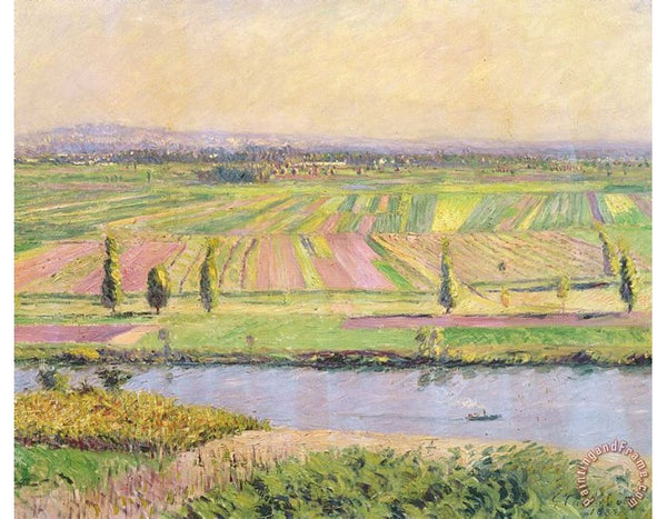 The Gennevilliers Plain Seen From The Slopes Of Argenteuil