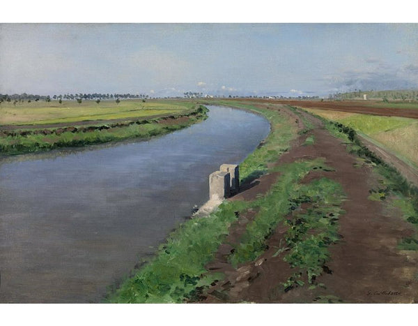 The Banks of a Canal, near Naples