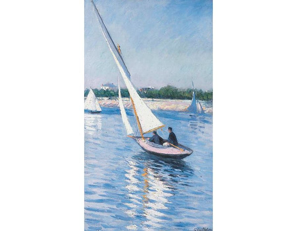 Voiliers sur la Seine aA  Argenteuil