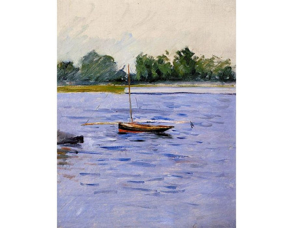 Boat At Anchor On The Seine