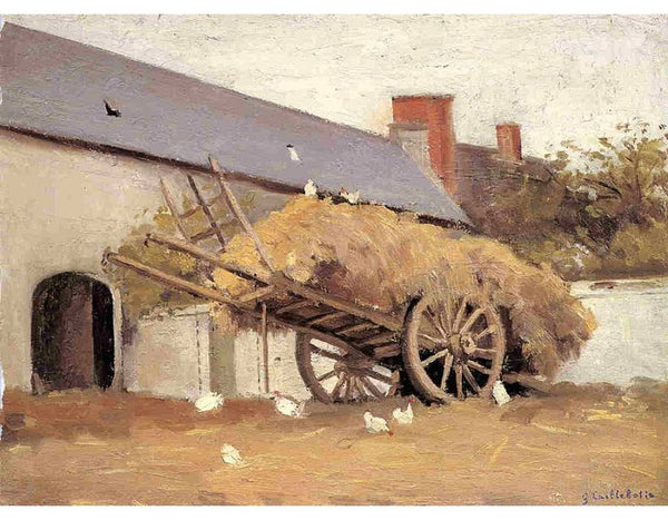 Loaded Haycart
