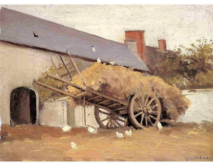 Loaded Haycart
