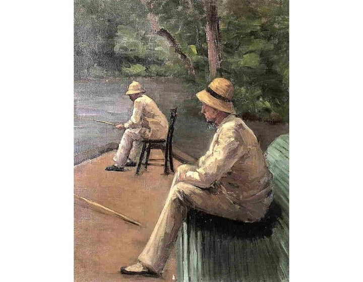 Fishermen On The Banks Of The Yerres