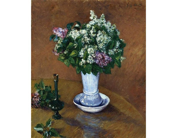 Still LIfe With A Vase Of Lilacs