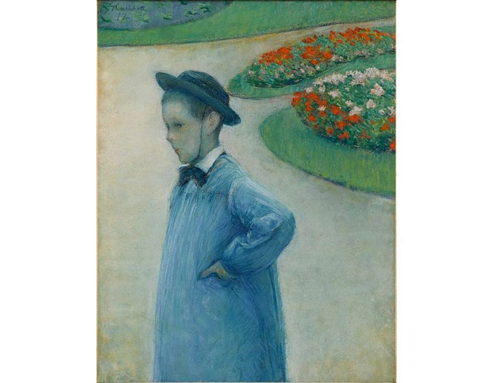 Camille Daurelle In The Park At Yerres