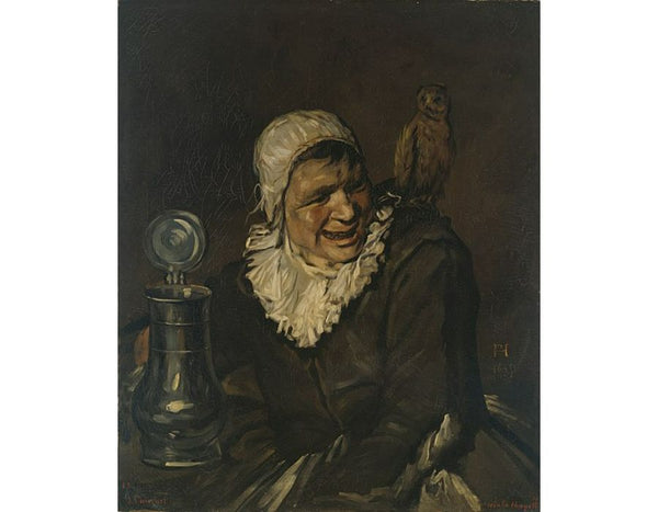 Malle Babbe, 1869 Painting by Gustave Courbet