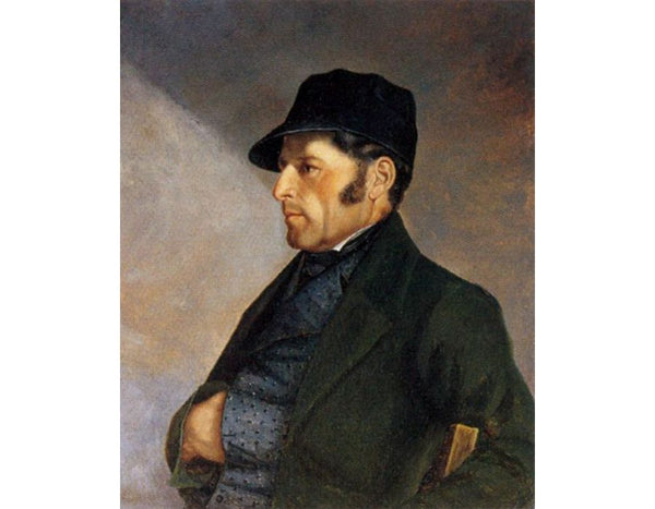 Portrait of Regis Courbet Painting by Gustave Courbet