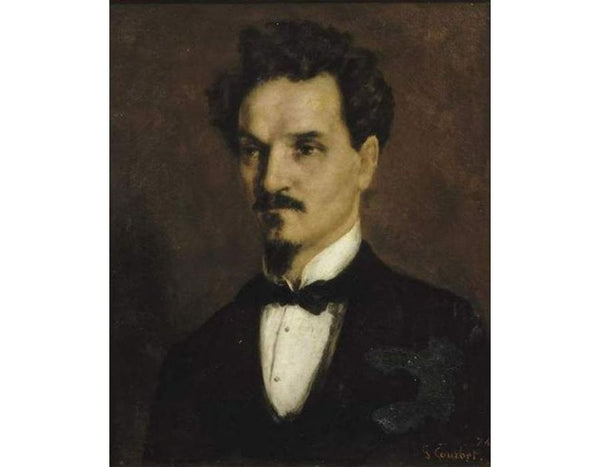 Henri Rochefort (1830-1913) 1874 Painting by Gustave Courbet