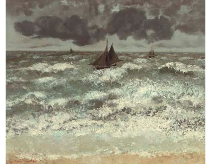 The Reflection of Ornans 1872 Painting by Gustave Courbet