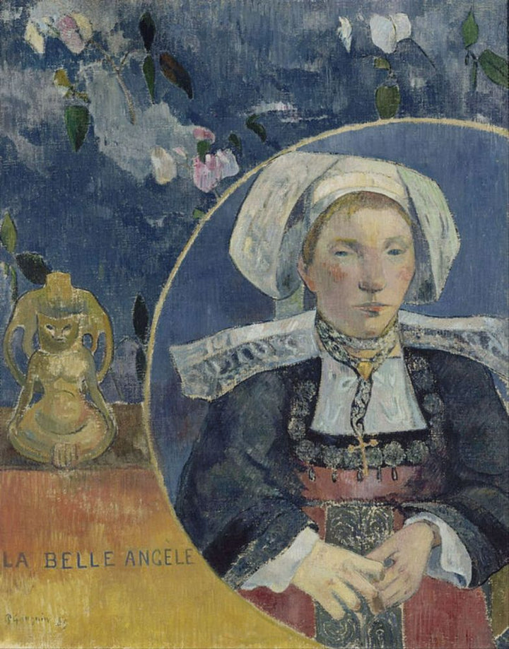 La Belle Angele Aka Madame Angele Satre The Inkeeper At Pont Aven 