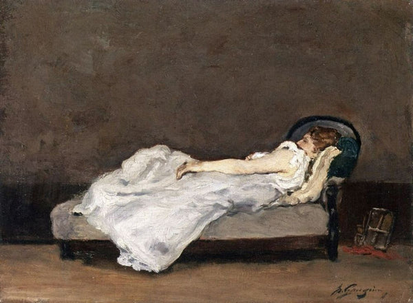 Mette Asleep On A Sova 