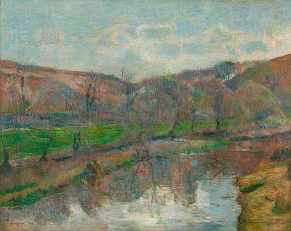 Aven Valley Upstream Of Pont Aven 