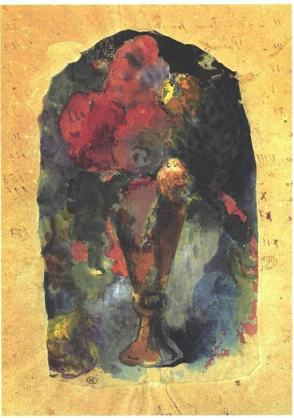 Vase Of Flowers (after Delacroix) 