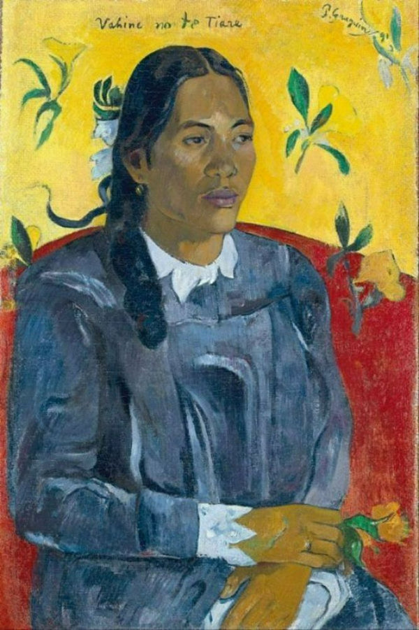 Vahine No Te Tiare Aka Woman With A Flower 