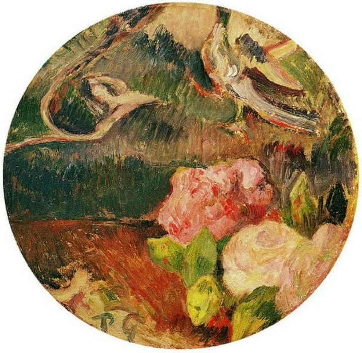 Flowers And A Bird 