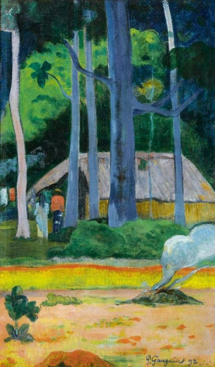 Cabane sous les arbres 