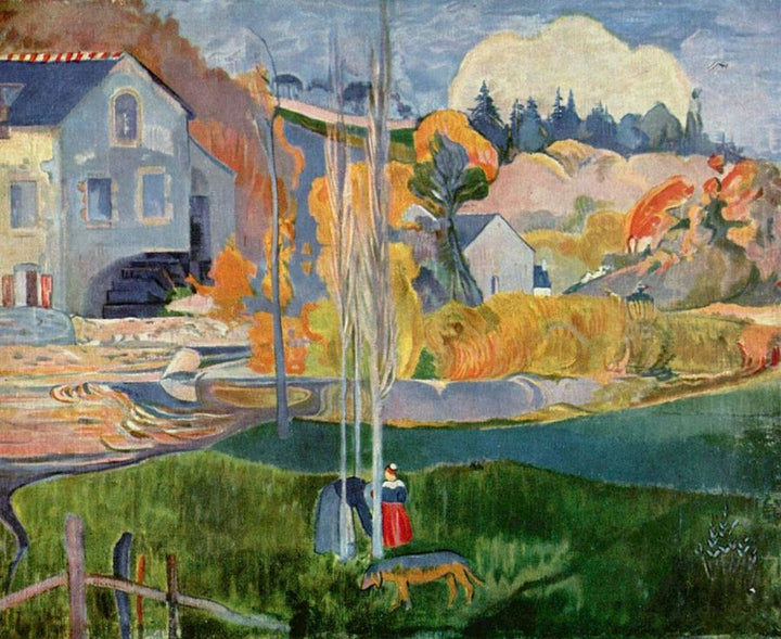 The David-mill in Pont-Aven 
