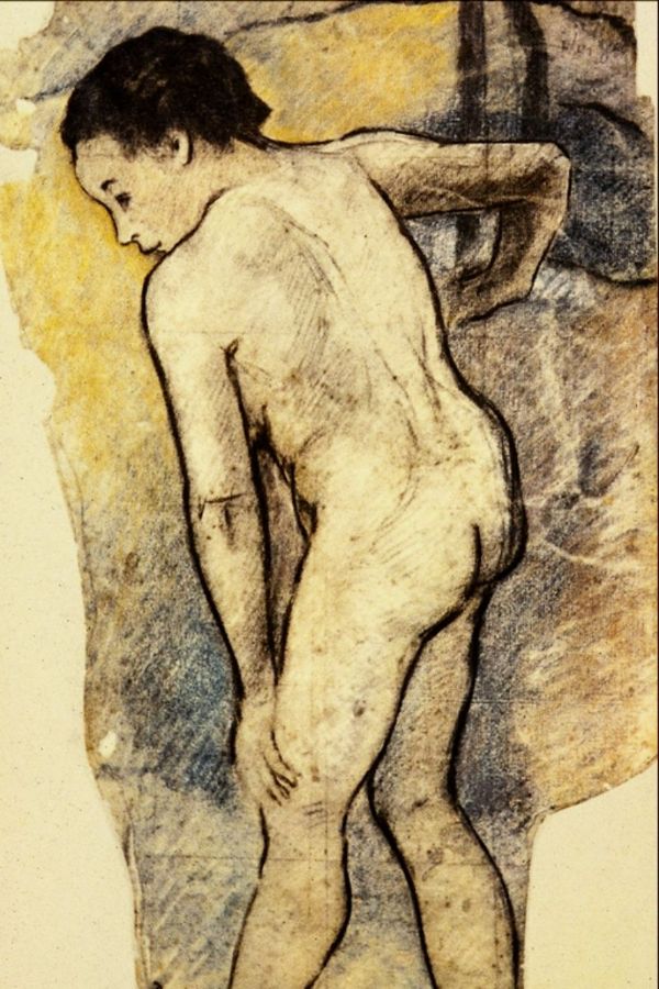 Breton Woman Bathing 