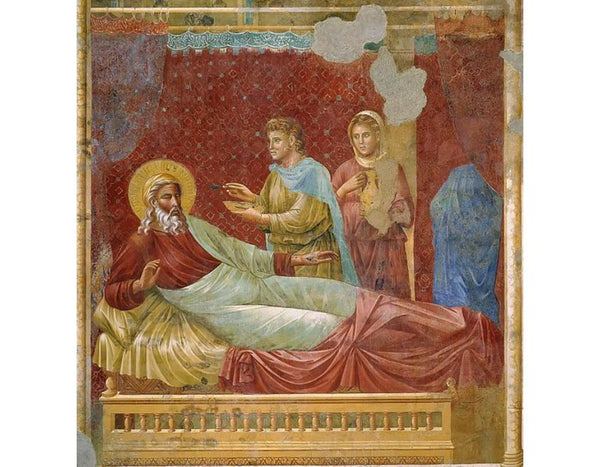 Isaac, Esau back
