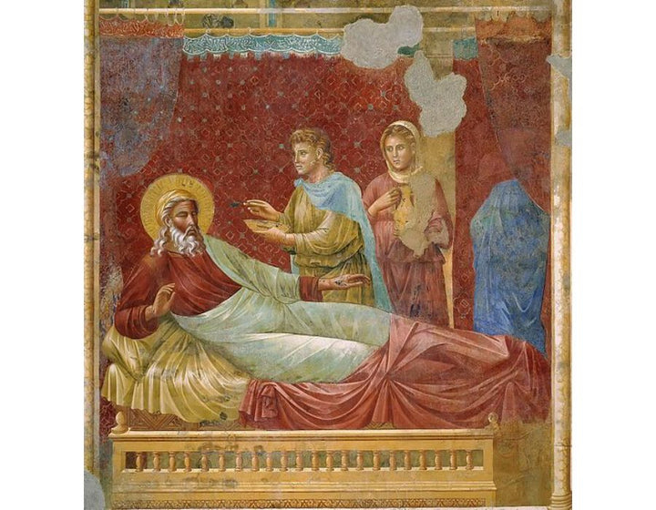 Isaac, Esau back
