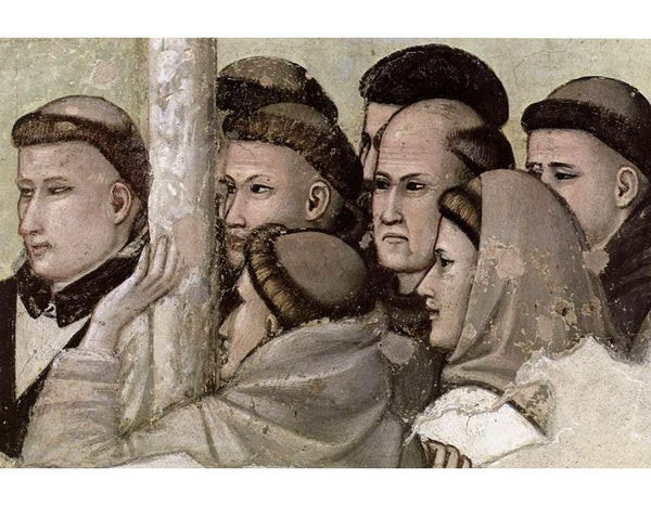 Scenes from the Life of Saint Francis- 7. Vision of the Ascension of St Francis (detail) 1325
