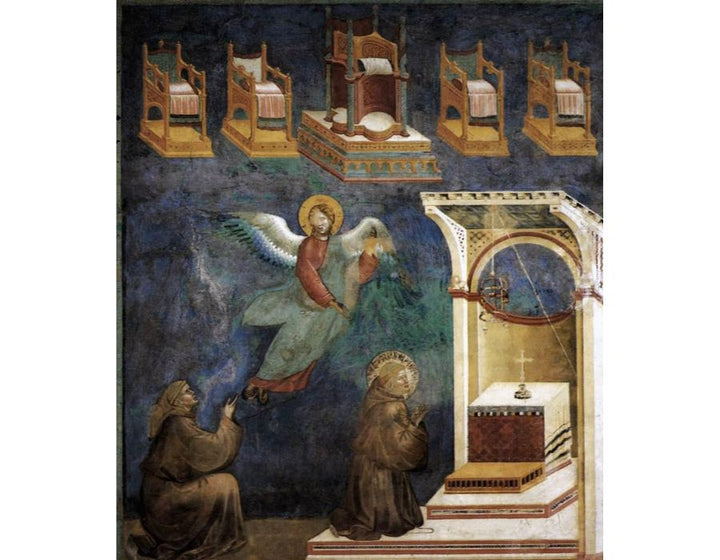 Legend of St Francis- 9. Vision of the Thrones 1297-99
