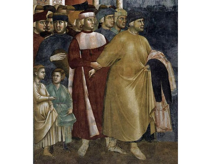 Legend of St Francis- 5. Renunciation of Wordly Goods (detail) 1297-99
