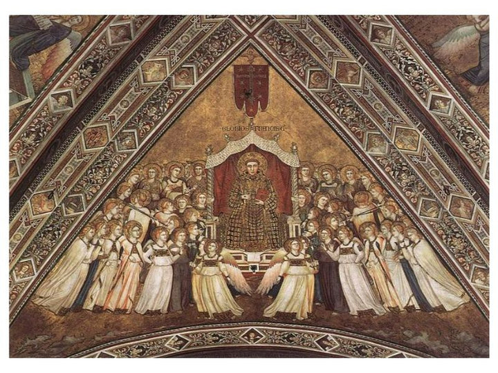 Franciscan Allegories St Francis in Glory
