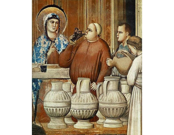 The Wedding Feast At Cana Detail 1304-1306
