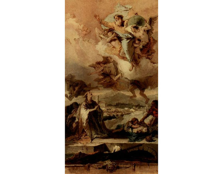 Saint Thecla Liberating the City of Este from the Plague 