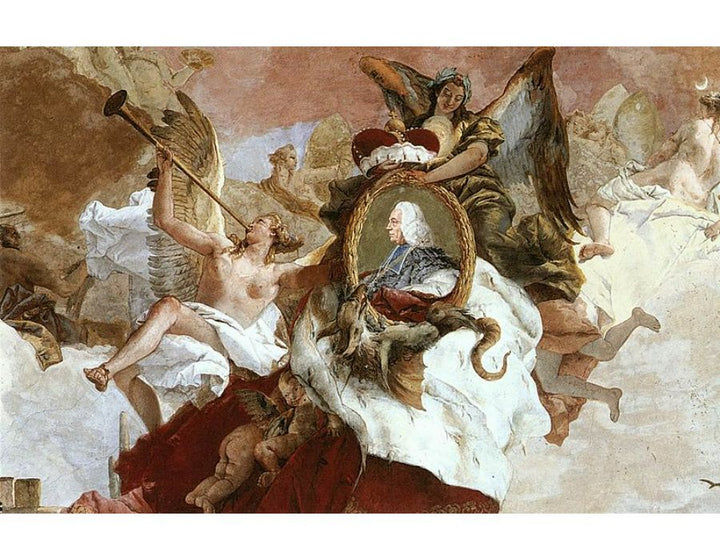Apollo and the Continents (detail-2) 1752-53 
