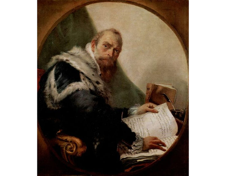 Portrait of Antonio Riccobono, Fragment 