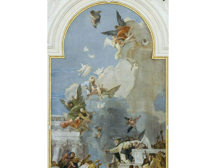 The Institution of the Rosary (detail) 