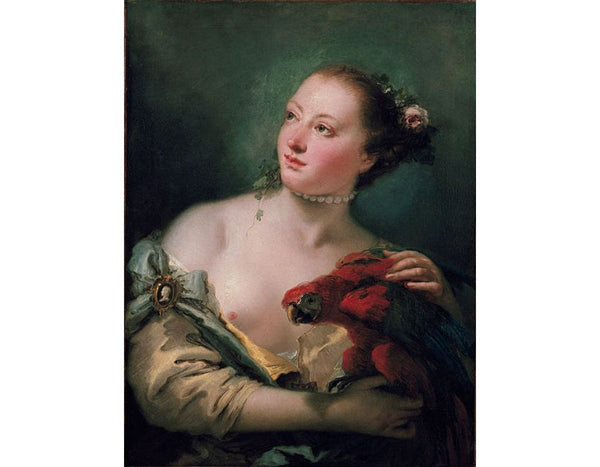 Woman with a Parrot (Donna con un pappagallo)

