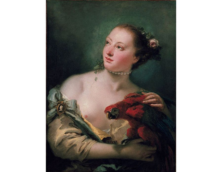 Woman with a Parrot (Donna con un pappagallo)
